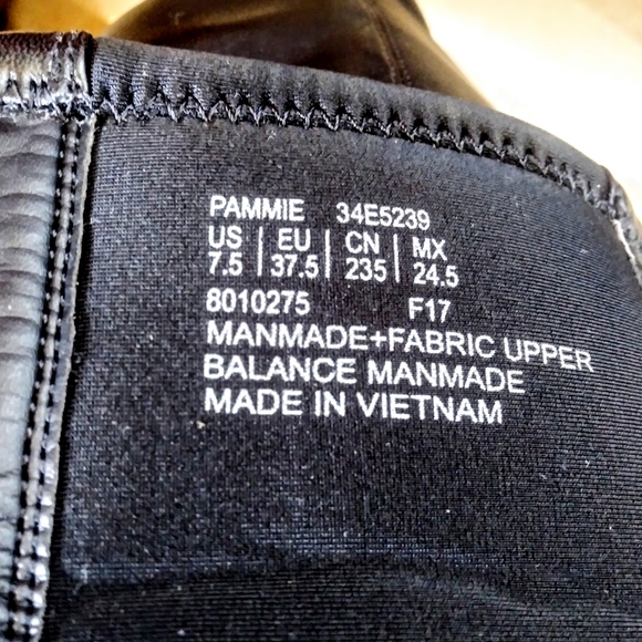 Calvin Klein Pammie Black Leather Boots - Picture 5 of 6